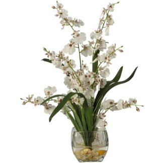 faux oncidium orchid plant